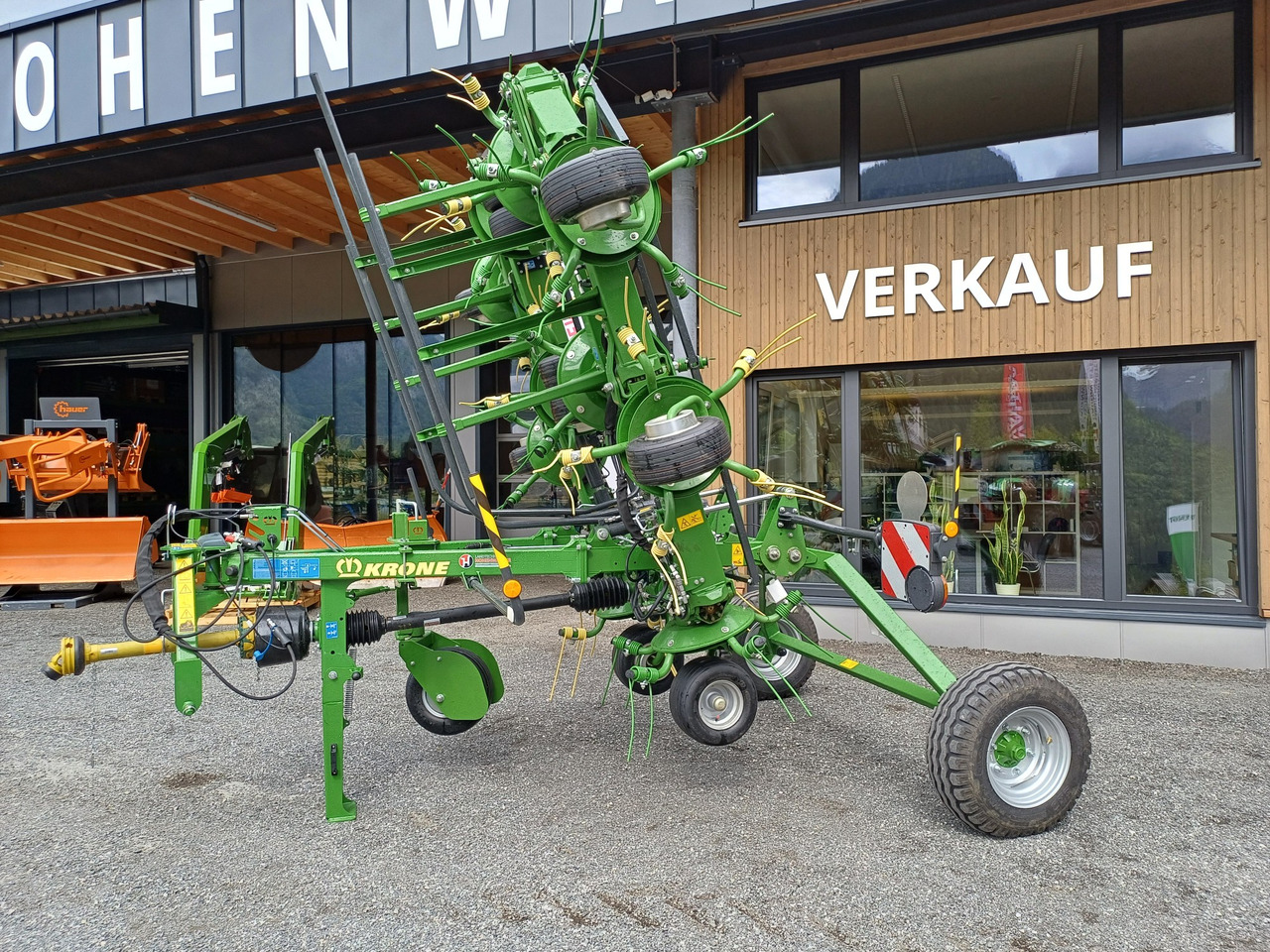 Krone Vendro T 1020 (23756) - Heuwender/ Wenderechen: das Bild 2 Krone Vendro T 1020 (23756) - Heuwender/ Wenderechen: das Bild 2