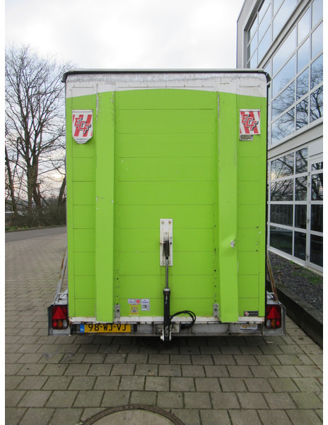 Koffer Anhänger Hapert TA CJ1 402 Gesloten Bak met oprijklep: das Bild 13
