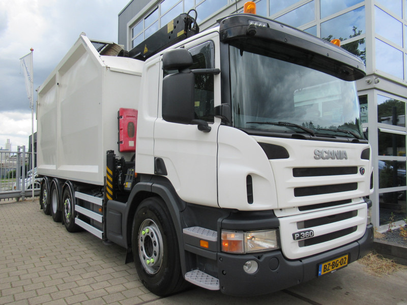 Scania P360 B 8X2*6 Kipper + Palfinger 22T/M - Kipper, Autokran: das Bild 4 Scania P360 B 8X2*6 Kipper + Palfinger 22T/M - Kipper, Autokran: das Bild 4