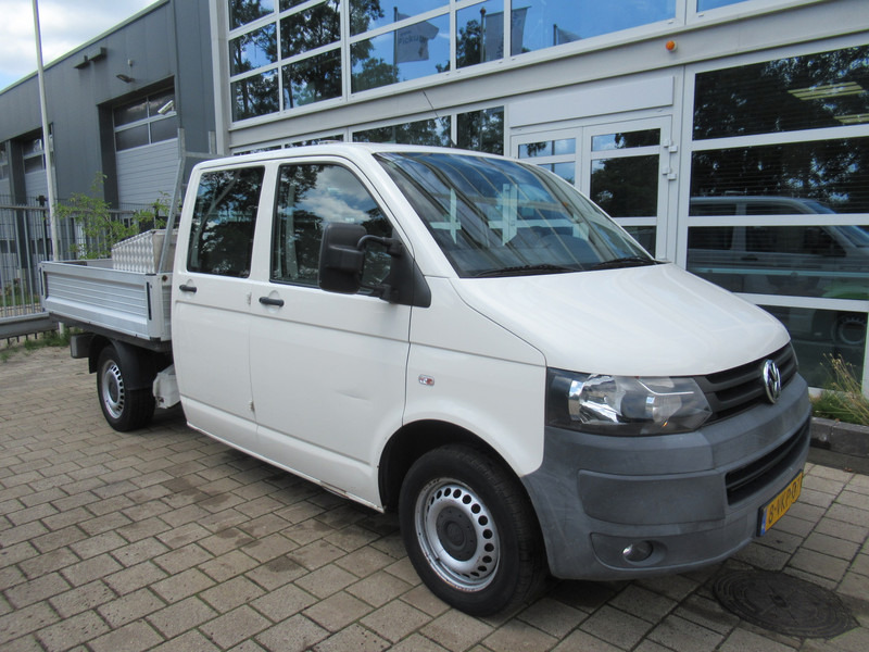 Pritsche Transporter, Transporter mit Doppelkabine Volkswagen Transporter T5 2.0i 85KW CNG - Benzine L2H1 DOKA Dubbelcabine: das Bild 6