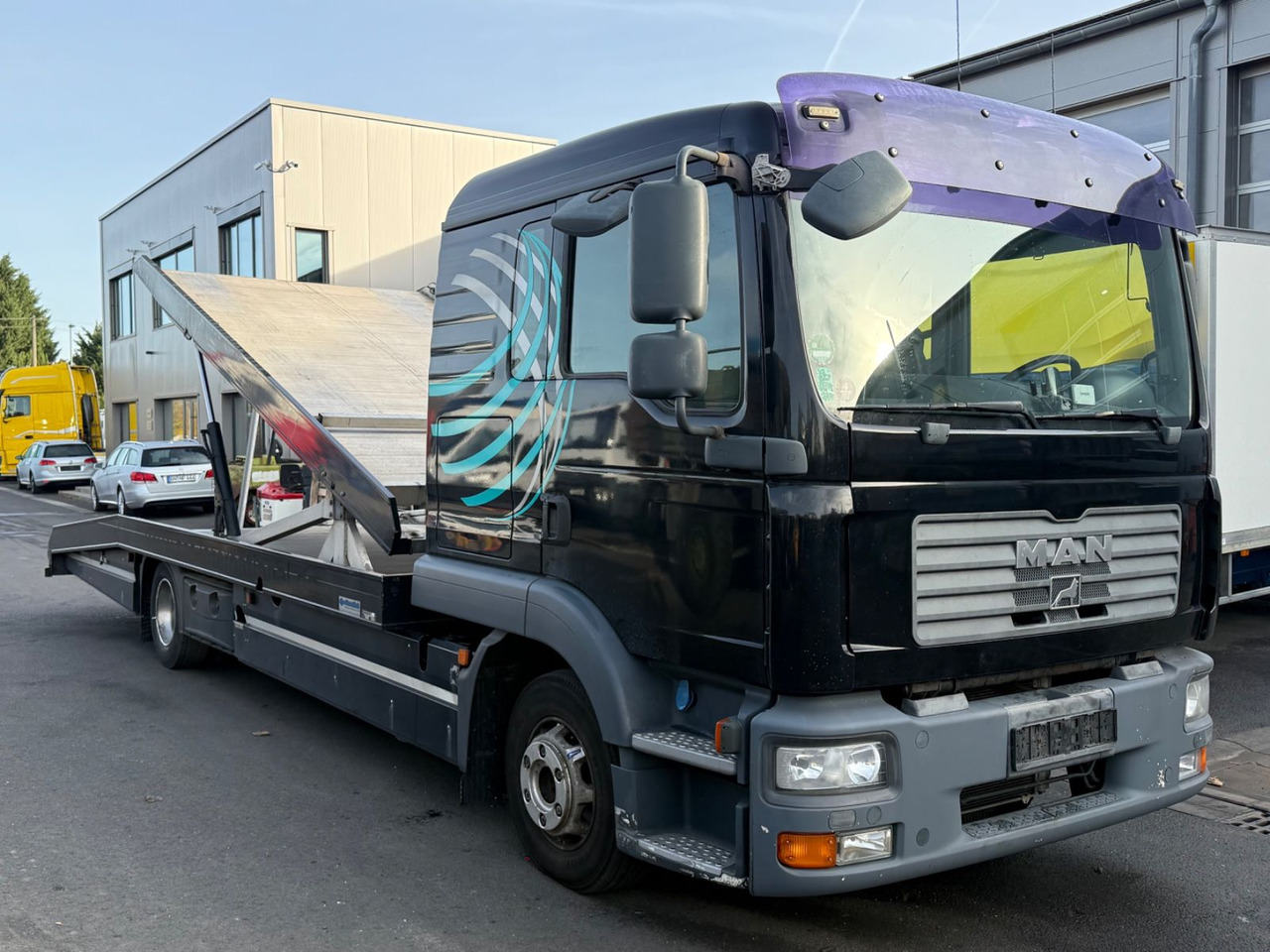 MAN TGL 8.210BL Moetefindt Doppelstock, Klima, Winde - Autotransporter LKW: das Bild 1 MAN TGL 8.210BL Moetefindt Doppelstock, Klima, Winde - Autotransporter LKW: das Bild 1