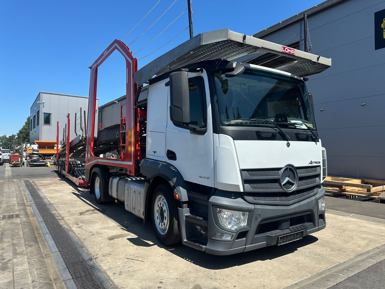 Mercedes-Benz Actros 1843 Eurolohr Lohr VDI 2700 - Autotransporter LKW: das Bild 5 Mercedes-Benz Actros 1843 Eurolohr Lohr VDI 2700 - Autotransporter LKW: das Bild 5