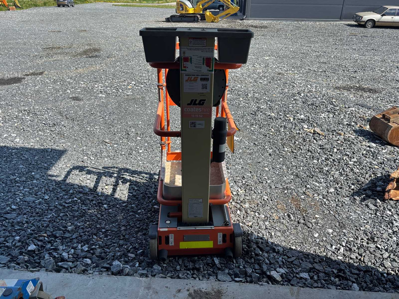 Aerial work platform JLG Ecolift 50 - Teleskopmastbühne: das Bild 5 Aerial work platform JLG Ecolift 50 - Teleskopmastbühne: das Bild 5