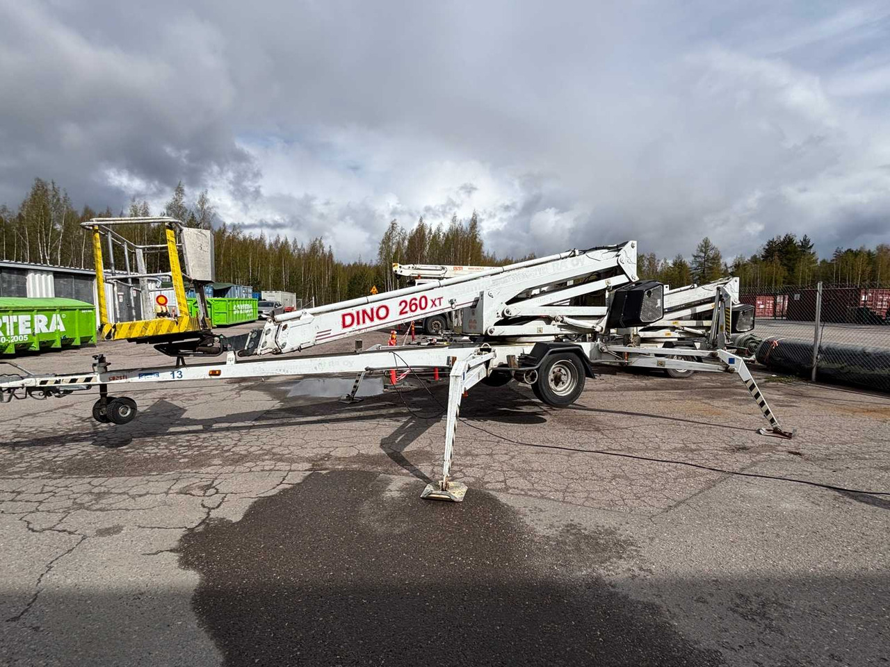 Trailer boom lift Dino 260XT - Anhänger-Arbeitsbühne: das Bild 1 Trailer boom lift Dino 260XT - Anhänger-Arbeitsbühne: das Bild 1