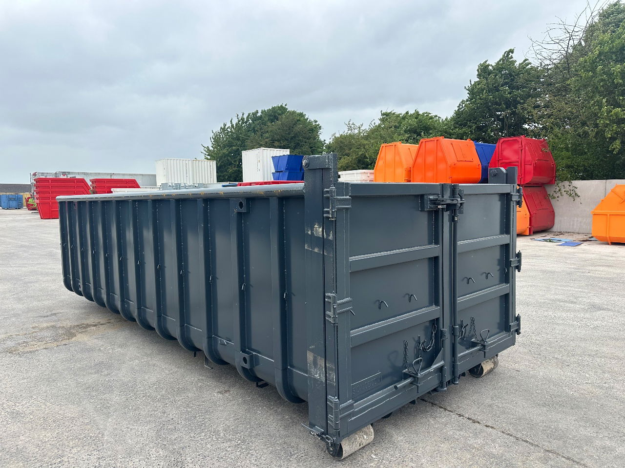 Sidalco 20 m3 Franse deur klep combinatie - Abrollcontainer: das Bild 3 Sidalco 20 m3 Franse deur klep combinatie - Abrollcontainer: das Bild 3