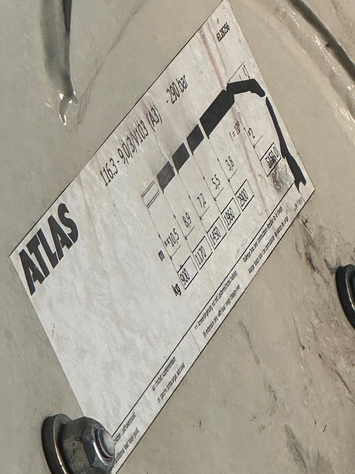 Mercedes-Benz Atego / 1324 MEILLER 4X4 KRAN ATLAS 116.3 Kipper - Kipper, Autokran: das Bild 4 Mercedes-Benz Atego / 1324 MEILLER 4X4 KRAN ATLAS 116.3 Kipper - Kipper, Autokran: das Bild 4