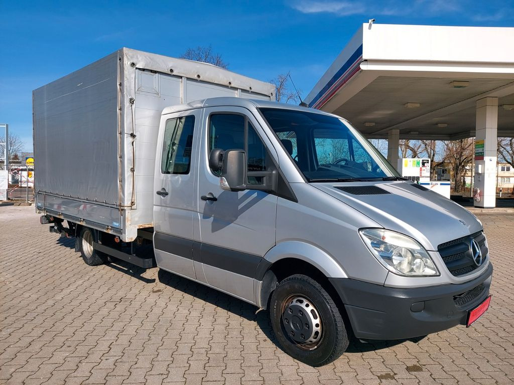 Mercedes-Benz Sprinter II PLANE DoKa 515 CDI LBW KLIMA 6SITZE - Planen Transporter, Transporter mit Doppelkabine: das Bild 1 Mercedes-Benz Sprinter II PLANE DoKa 515 CDI LBW KLIMA 6SITZE - Planen Transporter, Transporter mit Doppelkabine: das Bild 1