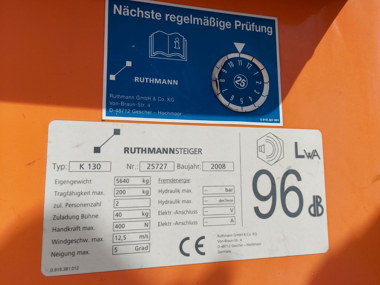 Mercedes-Benz VARIO 816D 4x4 HUB Steiger Ruthmann K130 - LKW mit Arbeitsbühne: das Bild 2 Mercedes-Benz VARIO 816D 4x4 HUB Steiger Ruthmann K130 - LKW mit Arbeitsbühne: das Bild 2