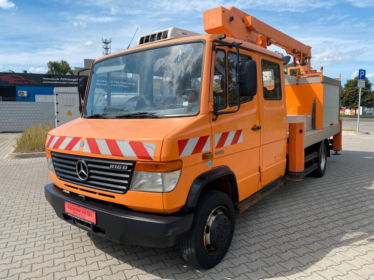 Mercedes-Benz VARIO 816D 4x4 HUB Steiger Ruthmann K130 - LKW mit Arbeitsbühne: das Bild 5 Mercedes-Benz VARIO 816D 4x4 HUB Steiger Ruthmann K130 - LKW mit Arbeitsbühne: das Bild 5