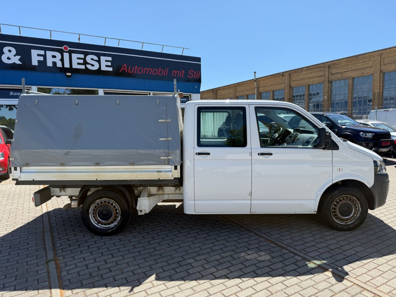 Volkswagen T5 Transporter Pritsche DoKA 4Motion 4x4 Klima - Planen Transporter, Transporter mit Doppelkabine: das Bild 2 Volkswagen T5 Transporter Pritsche DoKA 4Motion 4x4 Klima - Planen Transporter, Transporter mit Doppelkabine: das Bild 2