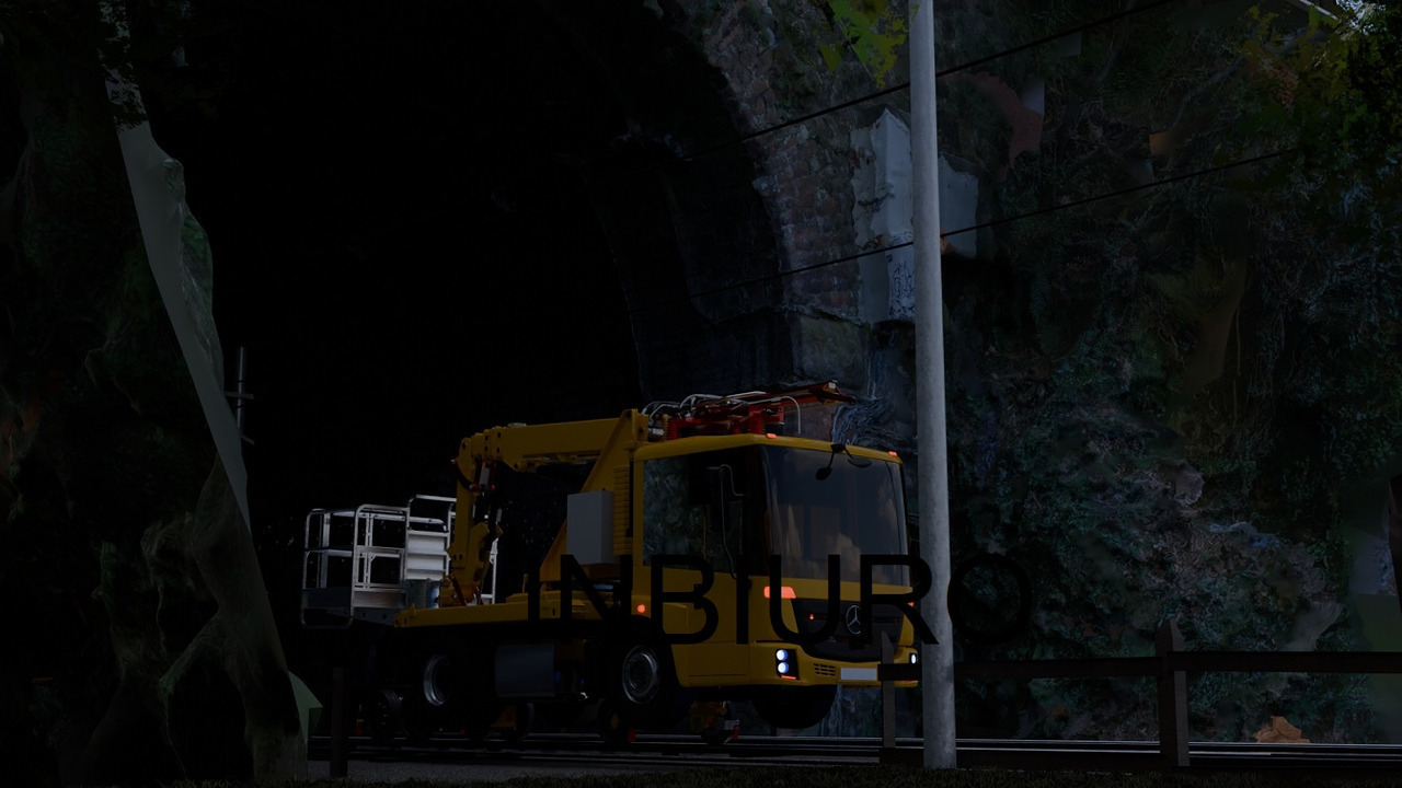 Inbiuro Mercedes RRV MEWP - LKW mit Arbeitsbühne: das Bild 5 Inbiuro Mercedes RRV MEWP - LKW mit Arbeitsbühne: das Bild 5