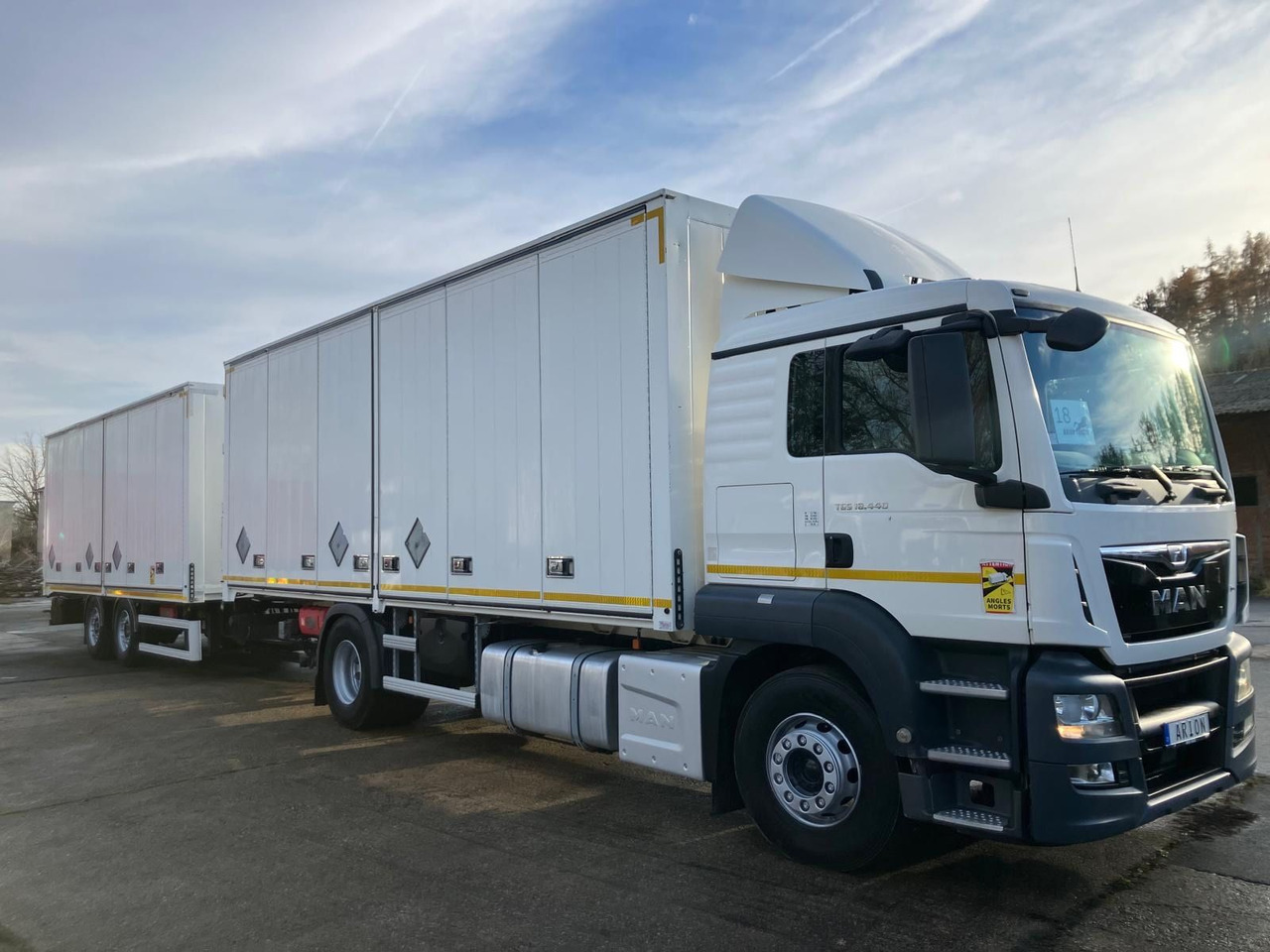 MAN TGS 18.440 4x2 Kofferzug/FULLADR/EXIII/Pritarder - Koffer LKW: das Bild 1 MAN TGS 18.440 4x2 Kofferzug/FULLADR/EXIII/Pritarder - Koffer LKW: das Bild 1