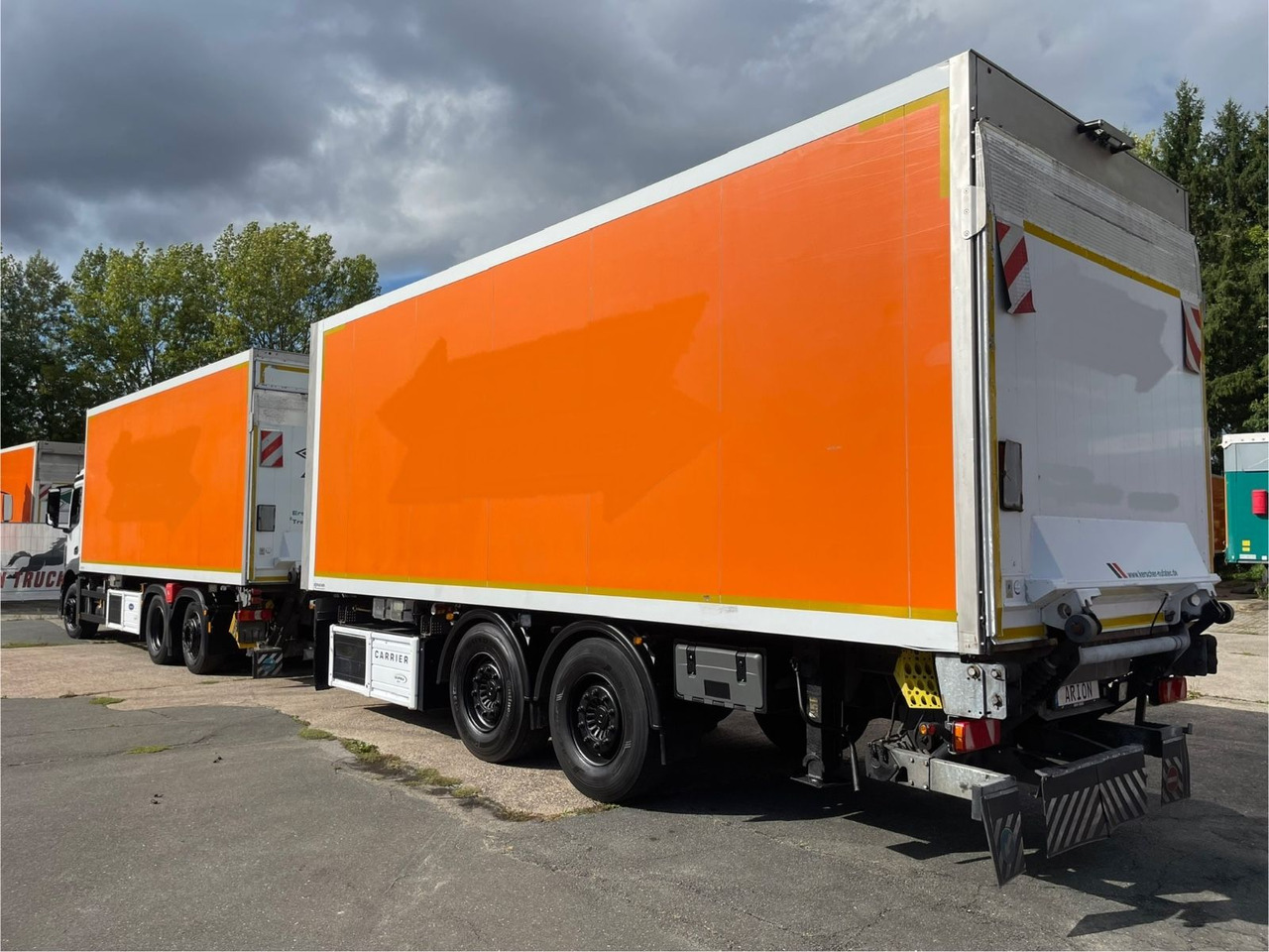 Mercedes-Benz Antos 2543 6x2 Kühlkoffer/CARRIER/KERSCHER/NLA - Kühlkoffer LKW: das Bild 4 Mercedes-Benz Antos 2543 6x2 Kühlkoffer/CARRIER/KERSCHER/NLA - Kühlkoffer LKW: das Bild 4