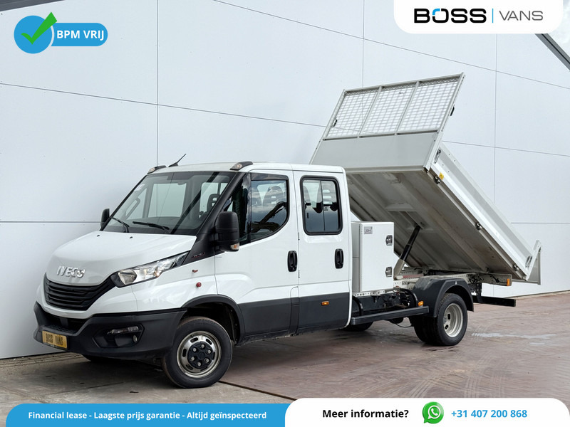 Iveco Daily 35C16 3.0 Dubbele Cabine Kipper Dubbellucht Airco Navigatie 3.5t Trekhaak Tipper Benne - Kipper Transporter, Transporter mit Doppelkabine: das Bild 1 Iveco Daily 35C16 3.0 Dubbele Cabine Kipper Dubbellucht Airco Navigatie 3.5t Trekhaak Tipper Benne - Kipper Transporter, Transporter mit Doppelkabine: das Bild 1