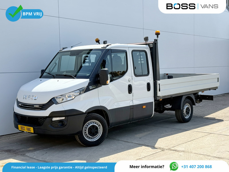Iveco Daily 35S16 2.3 Automaat Dubbele Cabine Open laadbak Pritsche Pick up Trekhaak 3.5t Climate Control 7 Zitplaatsen Standkachel - Pritsche Transporter, Transporter mit Doppelkabine: das Bild 1 Iveco Daily 35S16 2.3 Automaat Dubbele Cabine Open laadbak Pritsche Pick up Trekhaak 3.5t Climate Control 7 Zitplaatsen Standkachel - Pritsche Transporter, Transporter mit Doppelkabine: das Bild 1