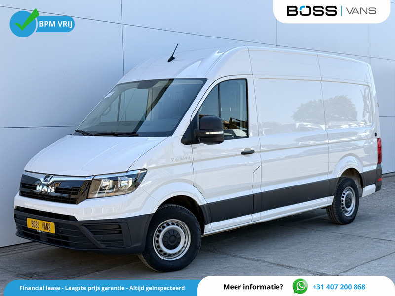 MAN TGE 3.140 2.0 TDI Automaat L3H3 Airco Cruise Control Apple Carplay Camera Parkeersensoren voor achter - Kastenwagen: das Bild 1 MAN TGE 3.140 2.0 TDI Automaat L3H3 Airco Cruise Control Apple Carplay Camera Parkeersensoren voor achter - Kastenwagen: das Bild 1