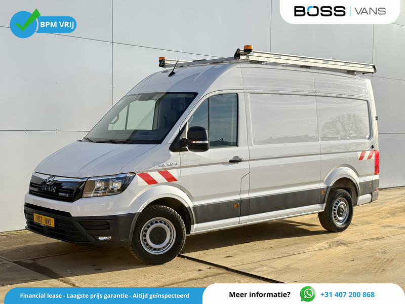 MAN TGE 3.140 2.0 TDI L3H3 Airco Cruise Control Trekhaak Carplay Navigatie Parkeersensoren voor achter - Kastenwagen: das Bild 1 MAN TGE 3.140 2.0 TDI L3H3 Airco Cruise Control Trekhaak Carplay Navigatie Parkeersensoren voor achter - Kastenwagen: das Bild 1