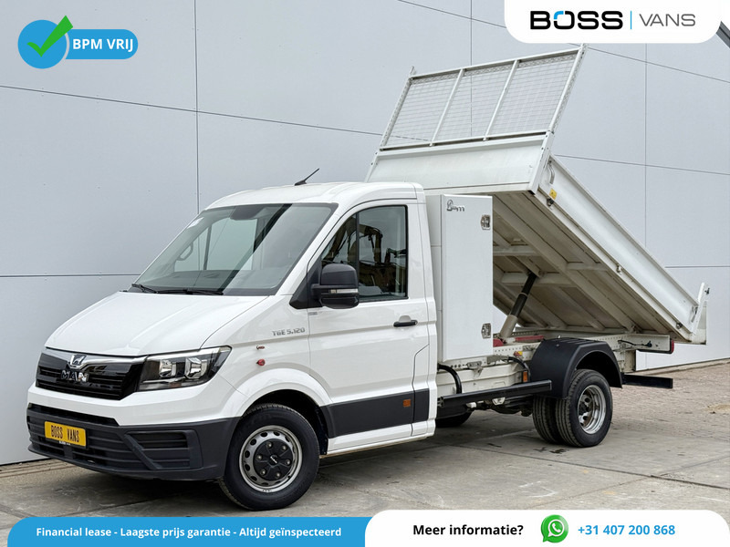 MAN TGE 5.120 2.0 TDI Kipper Dubbellucht Carplay Trekhaak Airco Camera Benne Tipper - Kipper Transporter: das Bild 1 MAN TGE 5.120 2.0 TDI Kipper Dubbellucht Carplay Trekhaak Airco Camera Benne Tipper - Kipper Transporter: das Bild 1