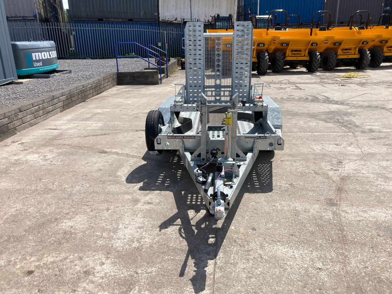 Baumaschinenanhänger Brian James Trailers T-02-T: das Bild 8 Baumaschinenanhänger Brian James Trailers T-02-T: das Bild 8