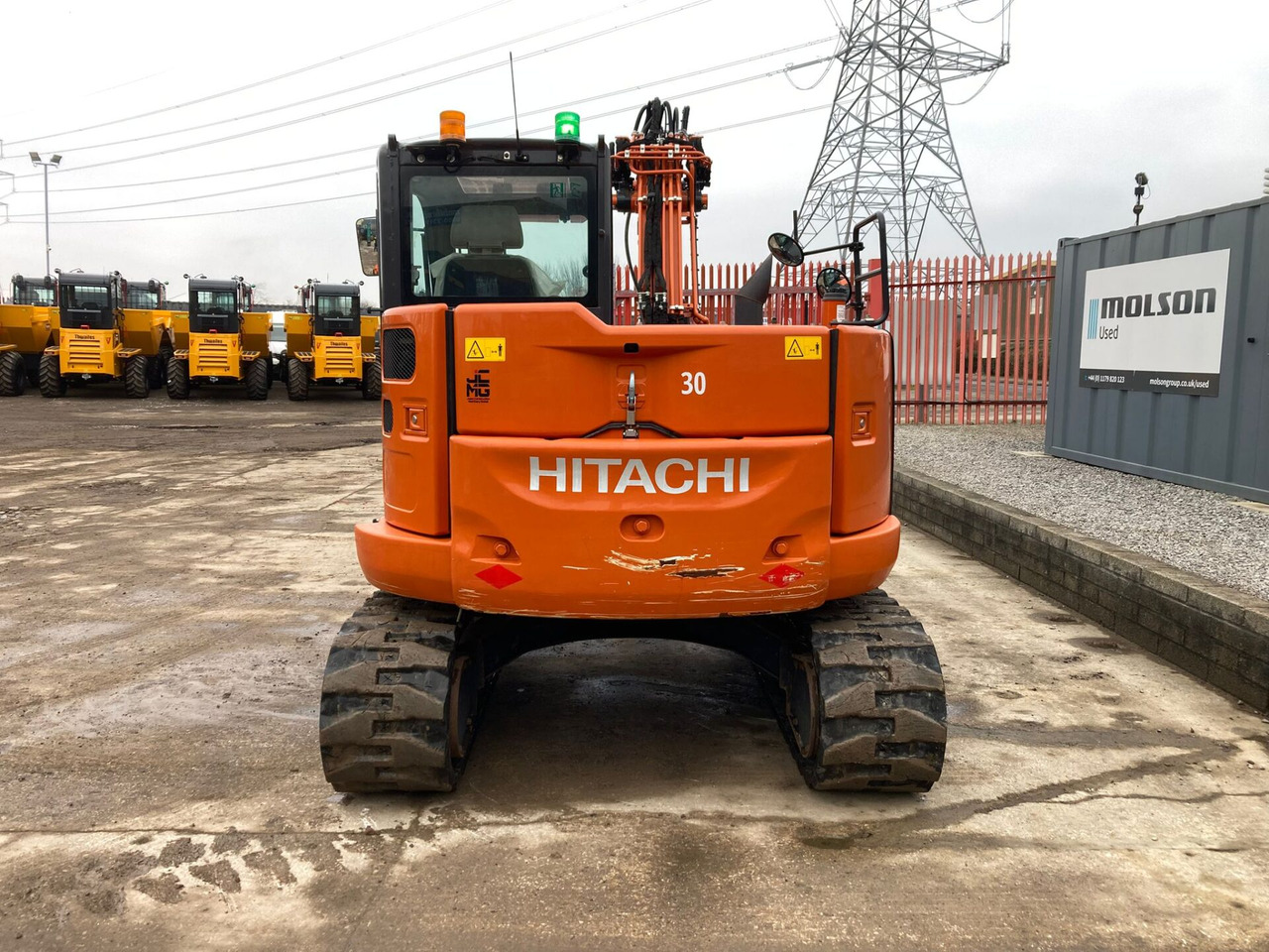 Hitachi ZX85USBR-6 2PB - Minibagger: das Bild 4 Hitachi ZX85USBR-6 2PB - Minibagger: das Bild 4