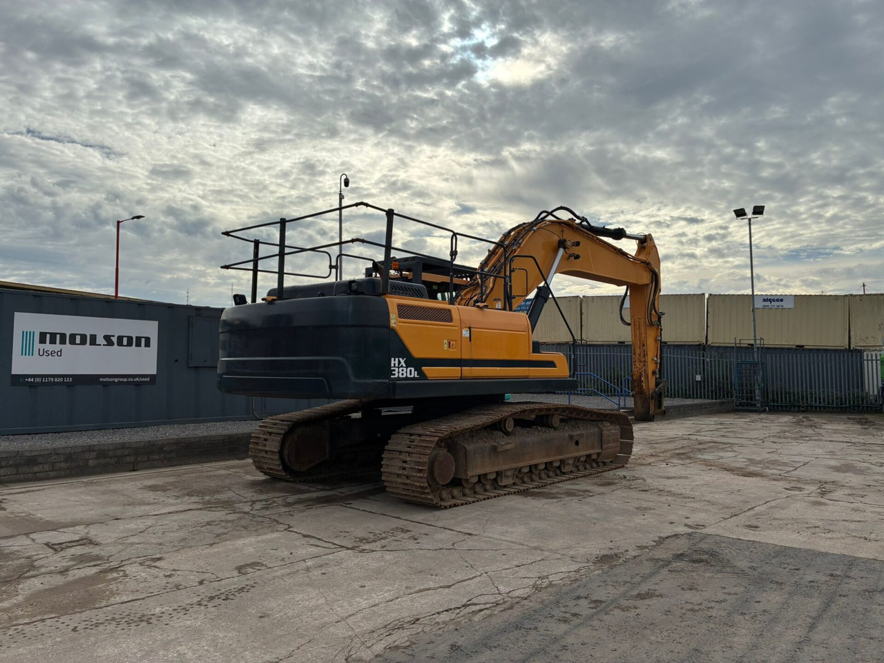 Hyundai HX380 - Kettenbagger: das Bild 5 Hyundai HX380 - Kettenbagger: das Bild 5