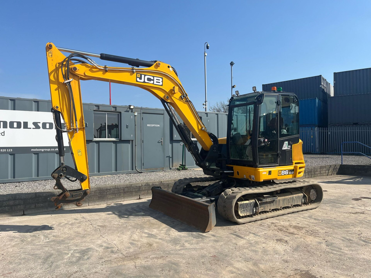 JCB 86C-2 - Minibagger: das Bild 1 JCB 86C-2 - Minibagger: das Bild 1