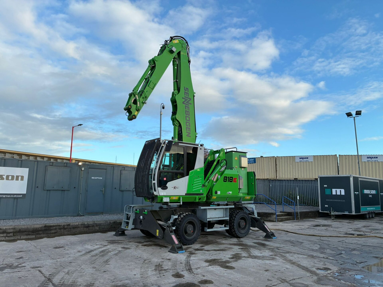 Sennebogen 818E Electric - Umschlagbagger: das Bild 1 Sennebogen 818E Electric - Umschlagbagger: das Bild 1