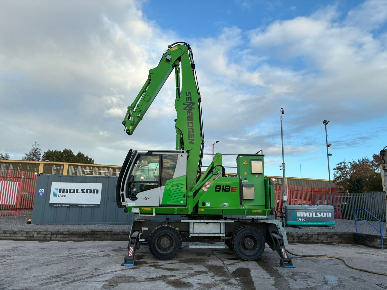 Sennebogen 818E Electric - Umschlagbagger: das Bild 2 Sennebogen 818E Electric - Umschlagbagger: das Bild 2