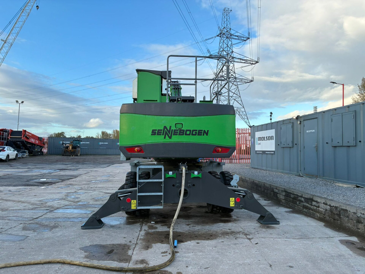 Sennebogen 818E Electric - Umschlagbagger: das Bild 4 Sennebogen 818E Electric - Umschlagbagger: das Bild 4