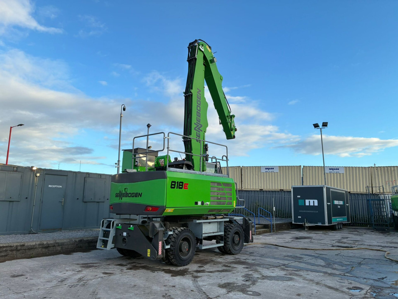 Sennebogen 818E Electric - Umschlagbagger: das Bild 5 Sennebogen 818E Electric - Umschlagbagger: das Bild 5