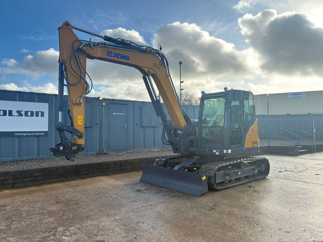 XCMG XE80E - Minibagger: das Bild 1 XCMG XE80E - Minibagger: das Bild 1