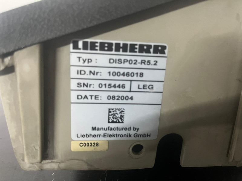 Liebherr DISP02-R5.2 - Armaturenbrett: das Bild 2 Liebherr DISP02-R5.2 - Armaturenbrett: das Bild 2