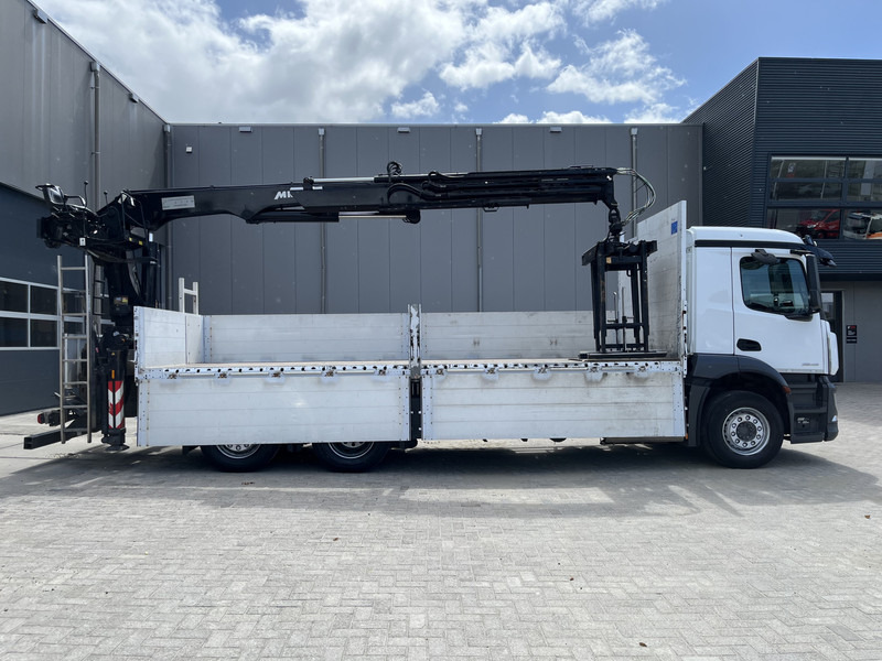 Mercedes-Benz ANTOS 2546 6X2 Bouwstoffenauto / Open laadbak vv KRAAN MKG HLK 221-3 met Palletklem - Pritsche LKW, Autokran: das Bild 3 Mercedes-Benz ANTOS 2546 6X2 Bouwstoffenauto / Open laadbak vv KRAAN MKG HLK 221-3 met Palletklem - Pritsche LKW, Autokran: das Bild 3