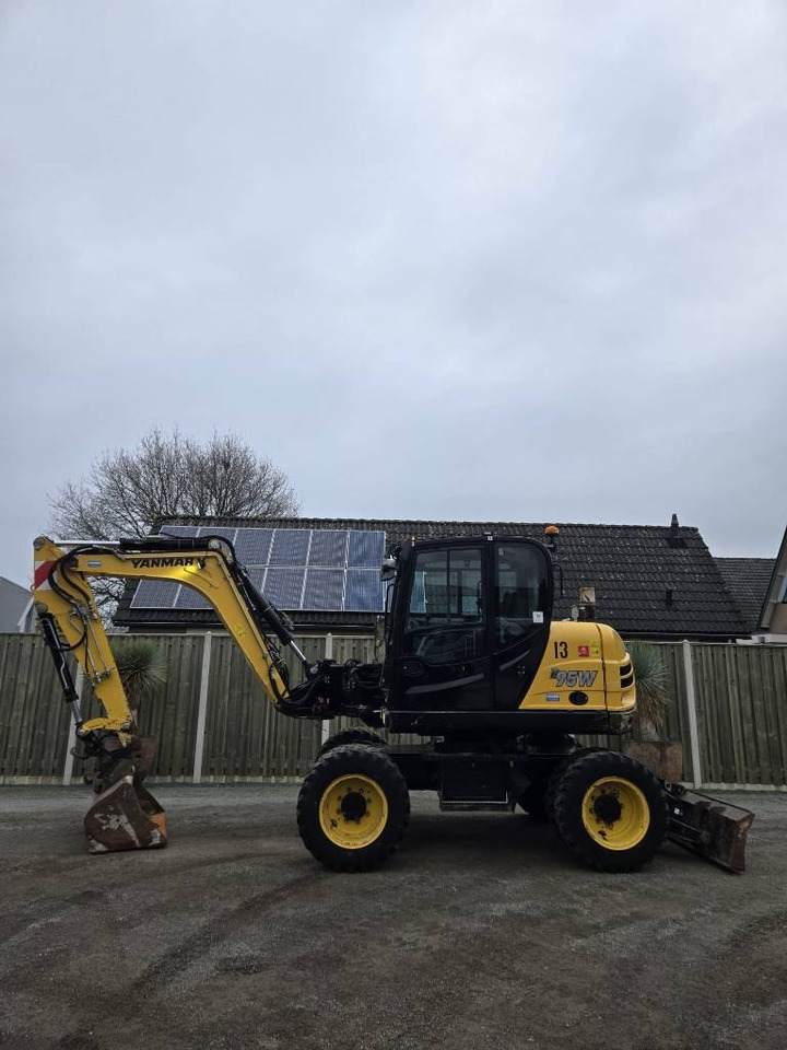 Yanmar B 95 W - Mobilbagger: das Bild 1 Yanmar B 95 W - Mobilbagger: das Bild 1