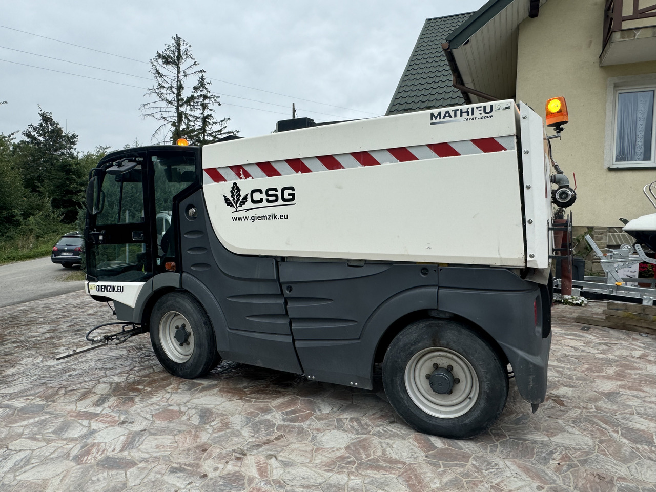 MATHIEU Grand Aquadyne 4000 water truck sprayer HP washer - Leasing MATHIEU Grand Aquadyne 4000 water truck sprayer HP washer: das Bild 7
