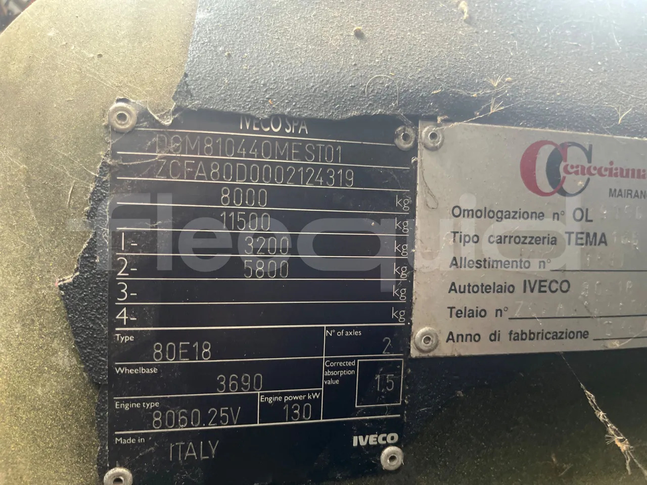 Schulbus Bundle di 4 mezzi Iveco - Cacciamali Fiat - Coriasco Iveco - Cacciamali Iveco - Cacciamali: das Bild 6