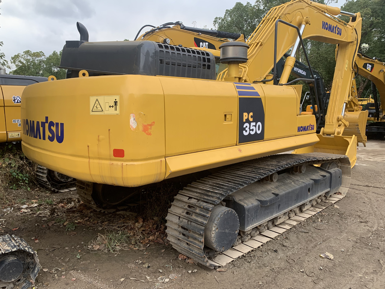 KOMATSU PC350-7 - Kettenbagger: das Bild 3 KOMATSU PC350-7 - Kettenbagger: das Bild 3