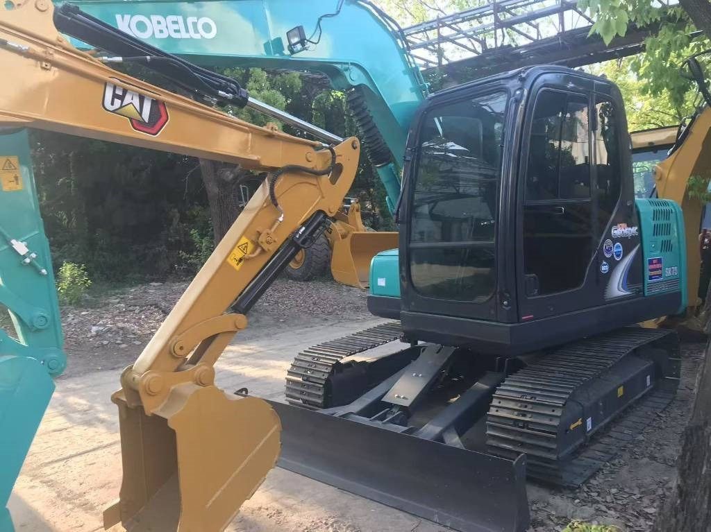 Kobelco SK 75 - Minibagger: das Bild 4 Kobelco SK 75 - Minibagger: das Bild 4