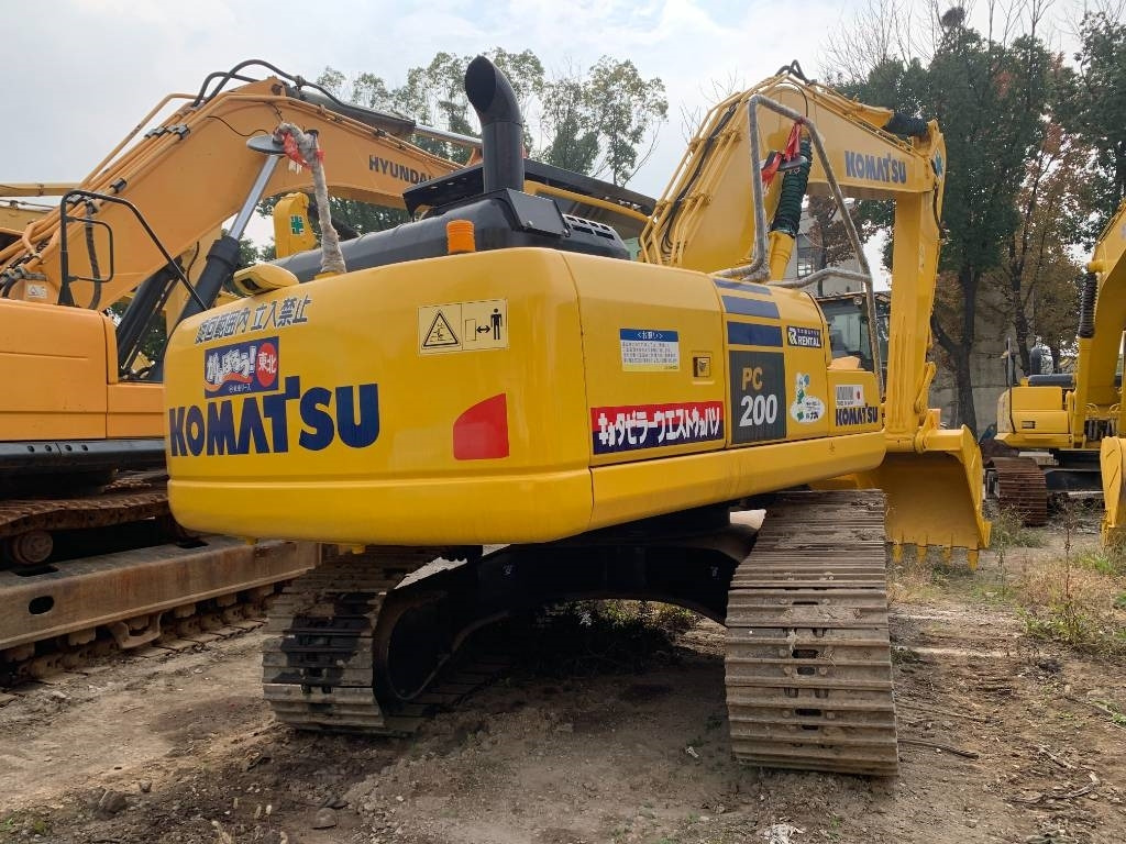 Komatsu PC 200-8N1 - Kettenbagger: das Bild 4 Komatsu PC 200-8N1 - Kettenbagger: das Bild 4