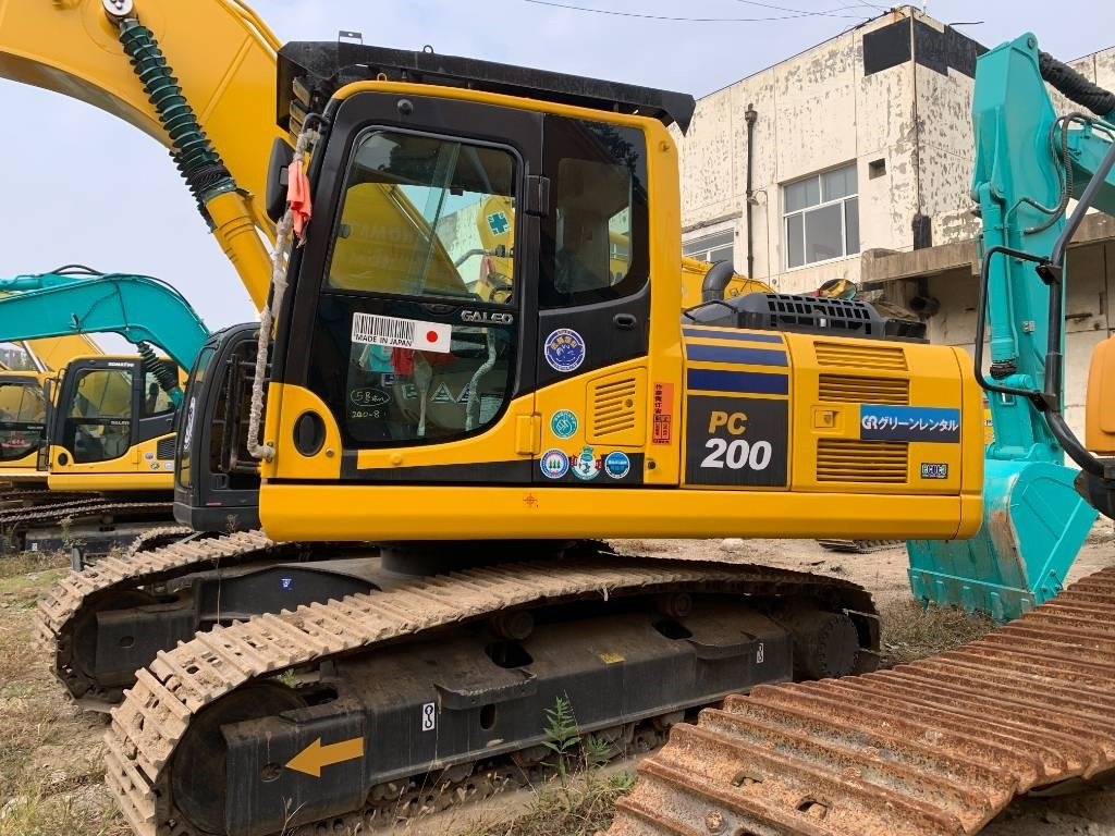 Komatsu PC 200-8N1 - Kettenbagger: das Bild 5 Komatsu PC 200-8N1 - Kettenbagger: das Bild 5