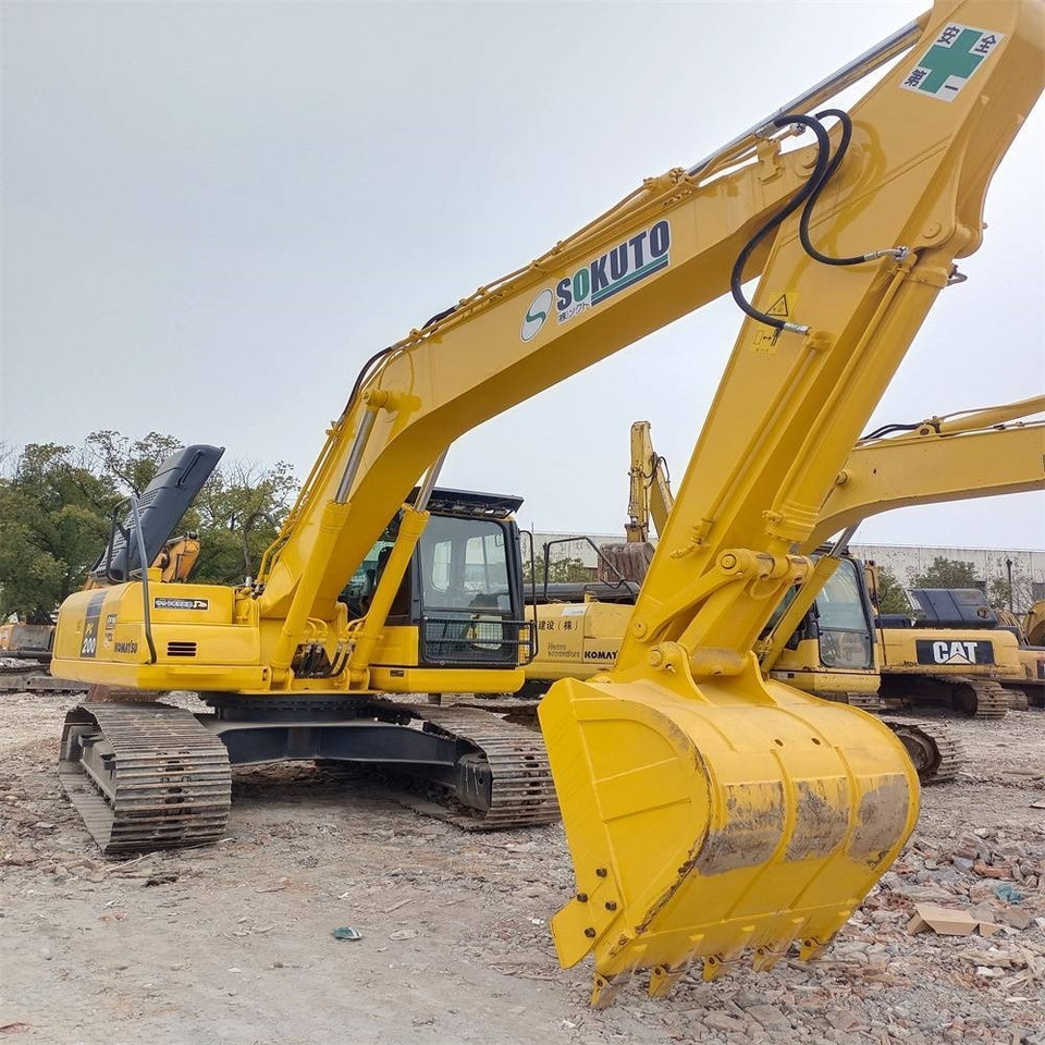 Komatsu PC 200 - Kettenbagger: das Bild 2 Komatsu PC 200 - Kettenbagger: das Bild 2