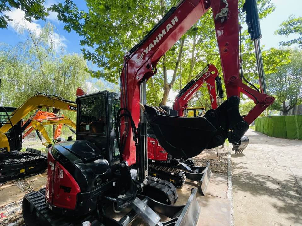 Yanmar ViO55 - Minibagger: das Bild 1 Yanmar ViO55 - Minibagger: das Bild 1