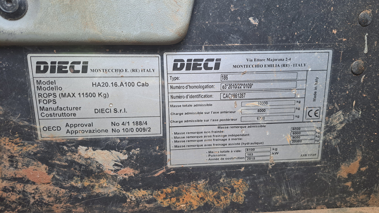 DIECI 40-7 - Teleskoplader: das Bild 2 DIECI 40-7 - Teleskoplader: das Bild 2