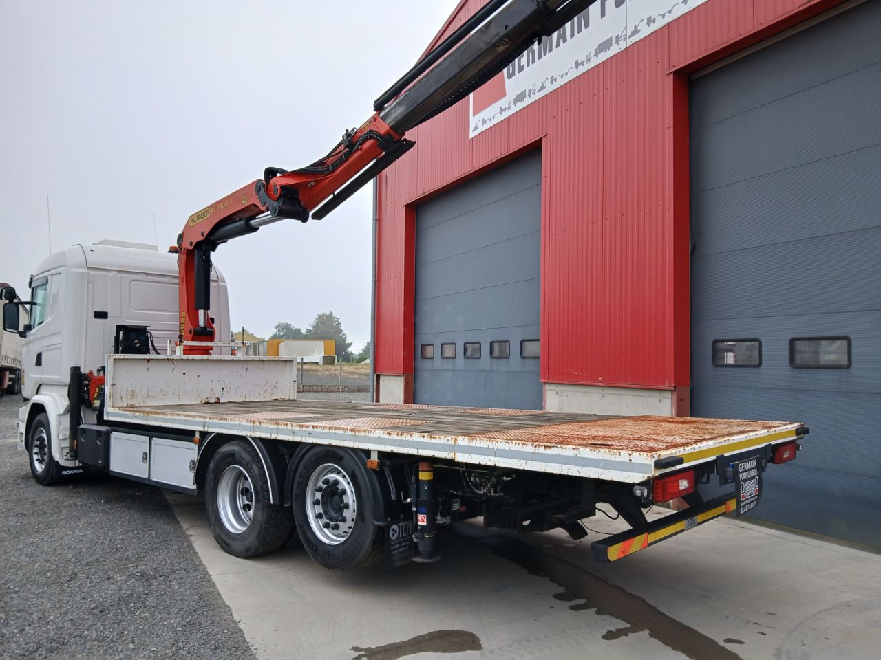 SCANIA 410 6x2 Standard platform Truck - Pritsche LKW, Autokran: das Bild 4 SCANIA 410 6x2 Standard platform Truck - Pritsche LKW, Autokran: das Bild 4