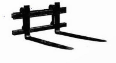 Kirk 1900 KG WEIDEMANN - Gabel für Baumaschine: das Bild 1 Kirk 1900 KG WEIDEMANN - Gabel für Baumaschine: das Bild 1