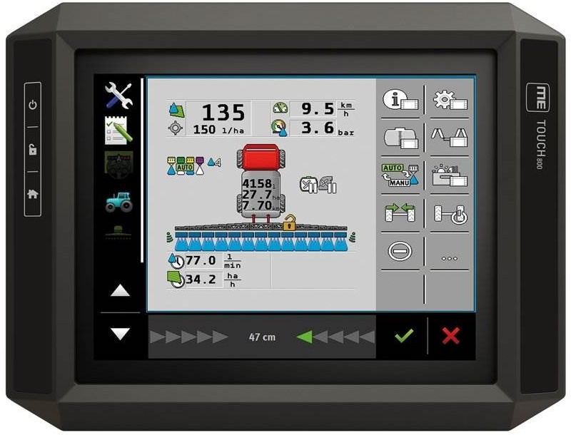 TOUCH800-TERMINAL - Elektrische Ausrüstung für Landmaschine: das Bild 1 TOUCH800-TERMINAL - Elektrische Ausrüstung für Landmaschine: das Bild 1
