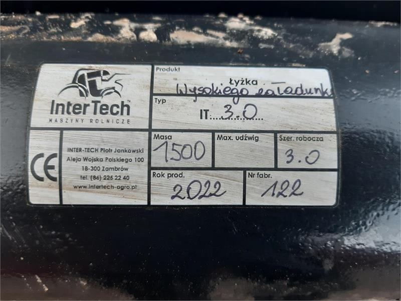 Inter-Tech højtipskovl inter-tech 3 meters - Ladeschaufel: das Bild 4 Inter-Tech højtipskovl inter-tech 3 meters - Ladeschaufel: das Bild 4