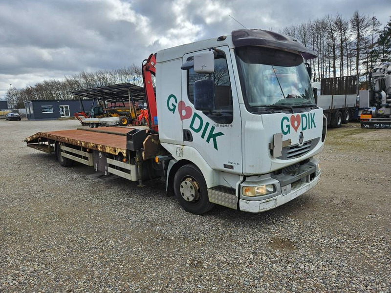 Renault Midlum 220 Machine/auto Transport and crane(2 stk) - Autotransporter LKW, Autokran: das Bild 5 Renault Midlum 220 Machine/auto Transport and crane(2 stk) - Autotransporter LKW, Autokran: das Bild 5