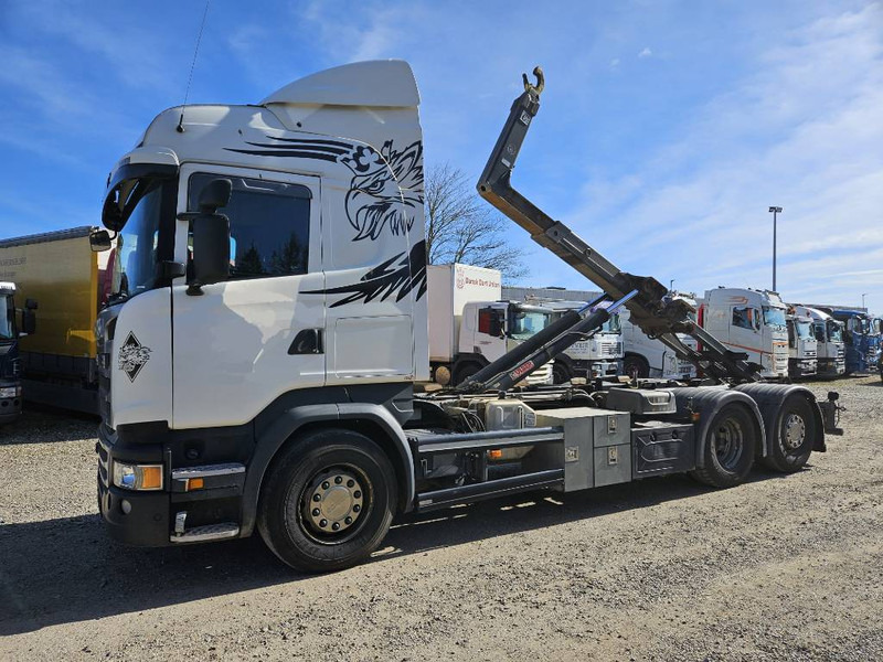 Abrollkipper Scania R 410 6x2/4 // Hook // Euro 6 // Kroghejs: das Bild 1