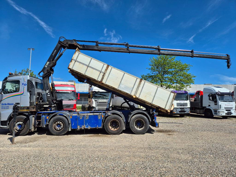 Volvo FH 460 8x2/4 //Hiab 166 E-4// 3 way tip - Autokran: das Bild 1 Volvo FH 460 8x2/4 //Hiab 166 E-4// 3 way tip - Autokran: das Bild 1